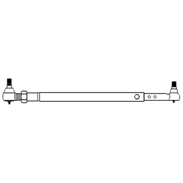 Aftermarket Steering Tie Rod Assembly Fits Case IH Tractor 1090 1170 1270 1370 1570 112202 - main